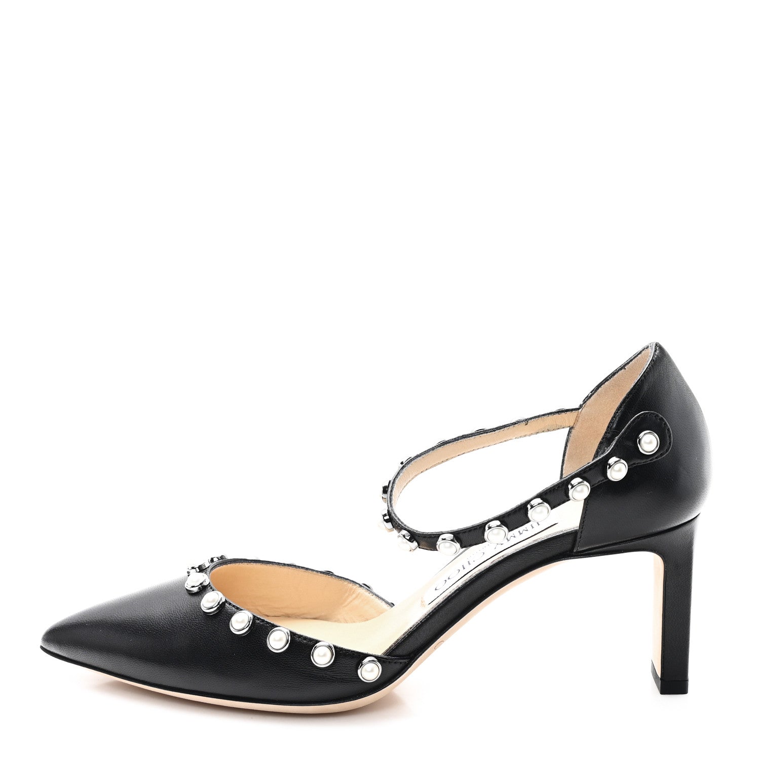 Nappa Pearl Leema 65 Pumps 37 Black