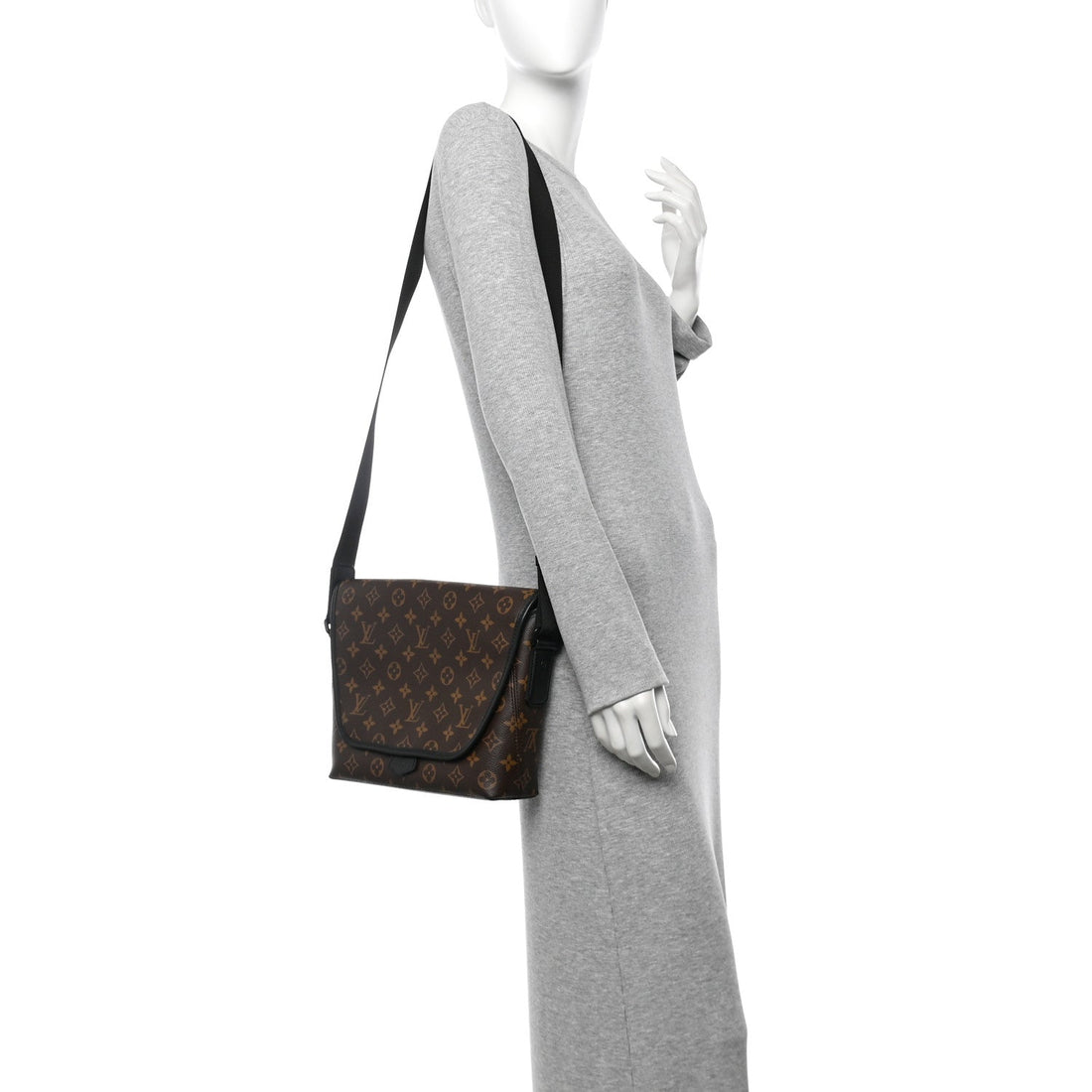 Monogram Macassar Magnetic Messenger