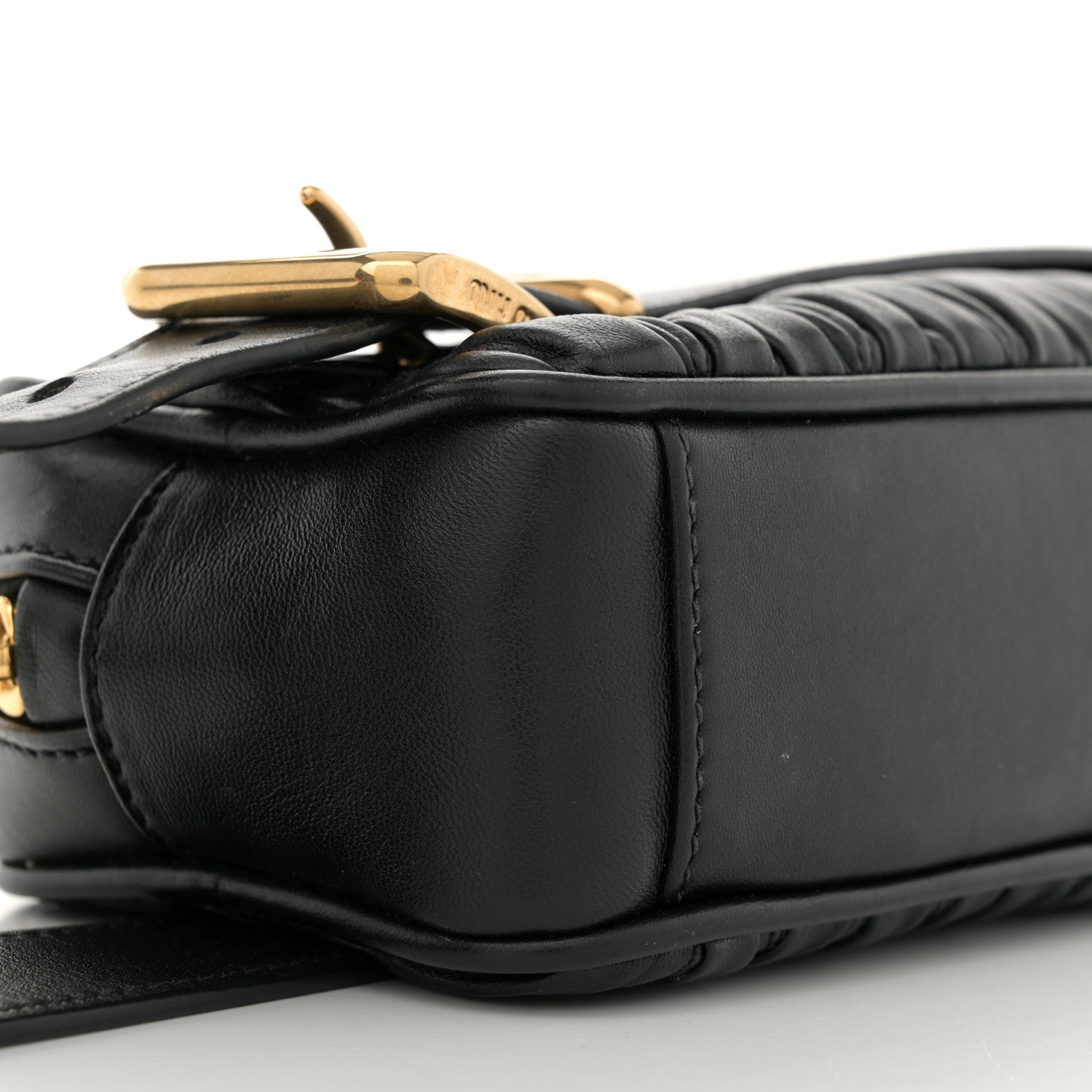 Nappa Matelasse Business Clutch Black