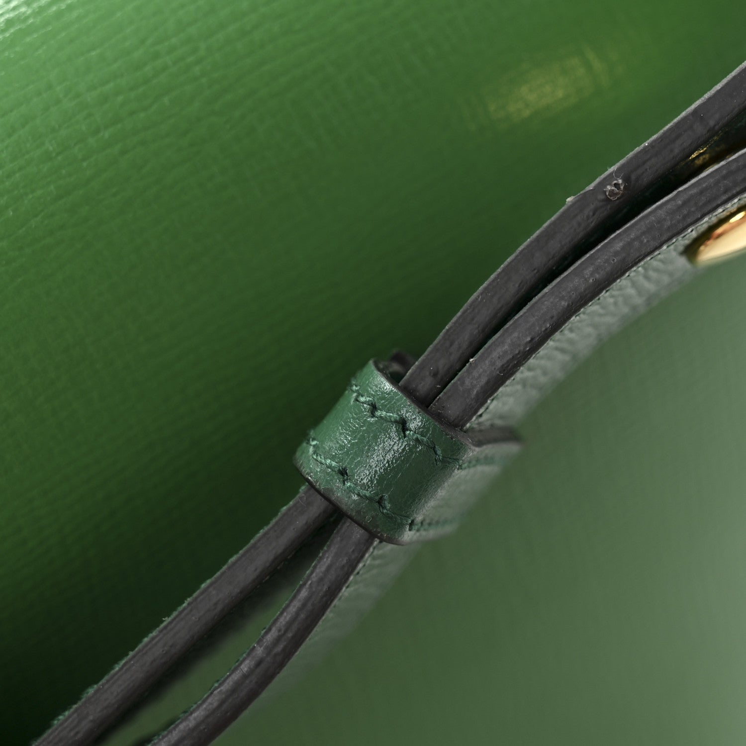 Azalea Calfskin Horsebit 1955 Shoulder Bag New Shamarock Emerald