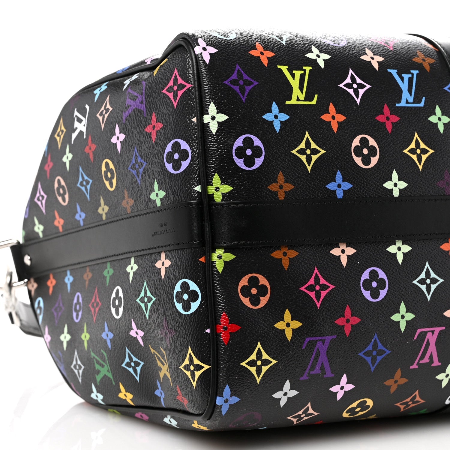 LV X TM Monogram Multicolor Keepall Bandouliere 50 Black