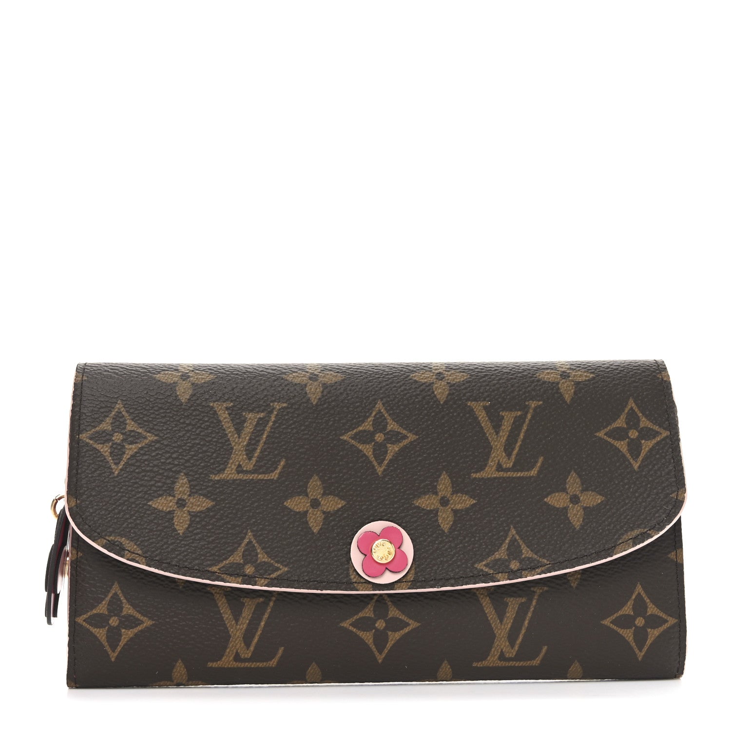 Monogram Bloom Flower Emilie Wallet