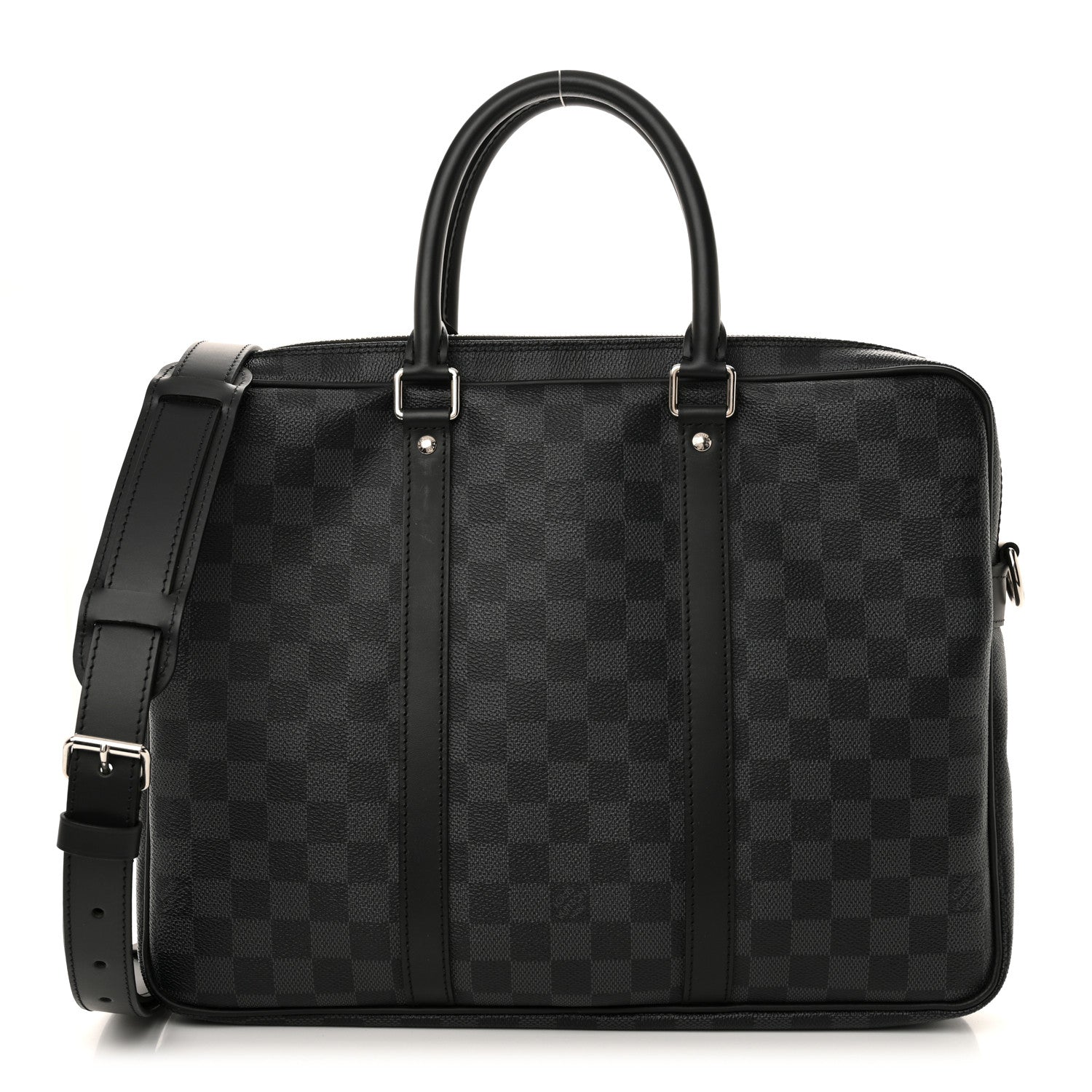 Damier Graphite Porte Documents Voyage PM