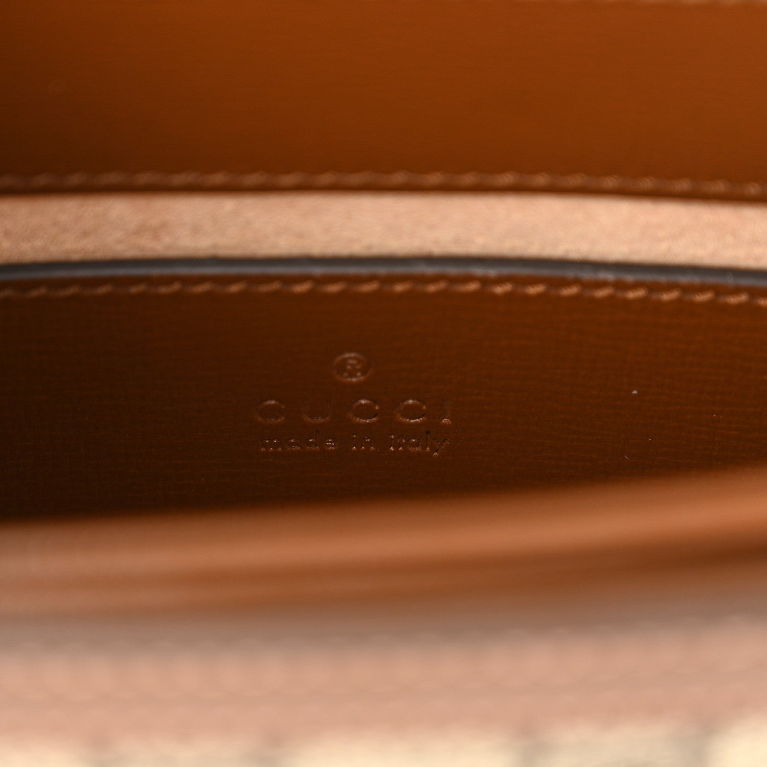 GG Supreme Monogram Horsebit 1955 Belt Bag Beige Brown Sugar