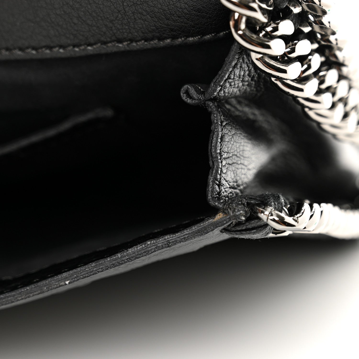 Braided Falabella Clutch Black