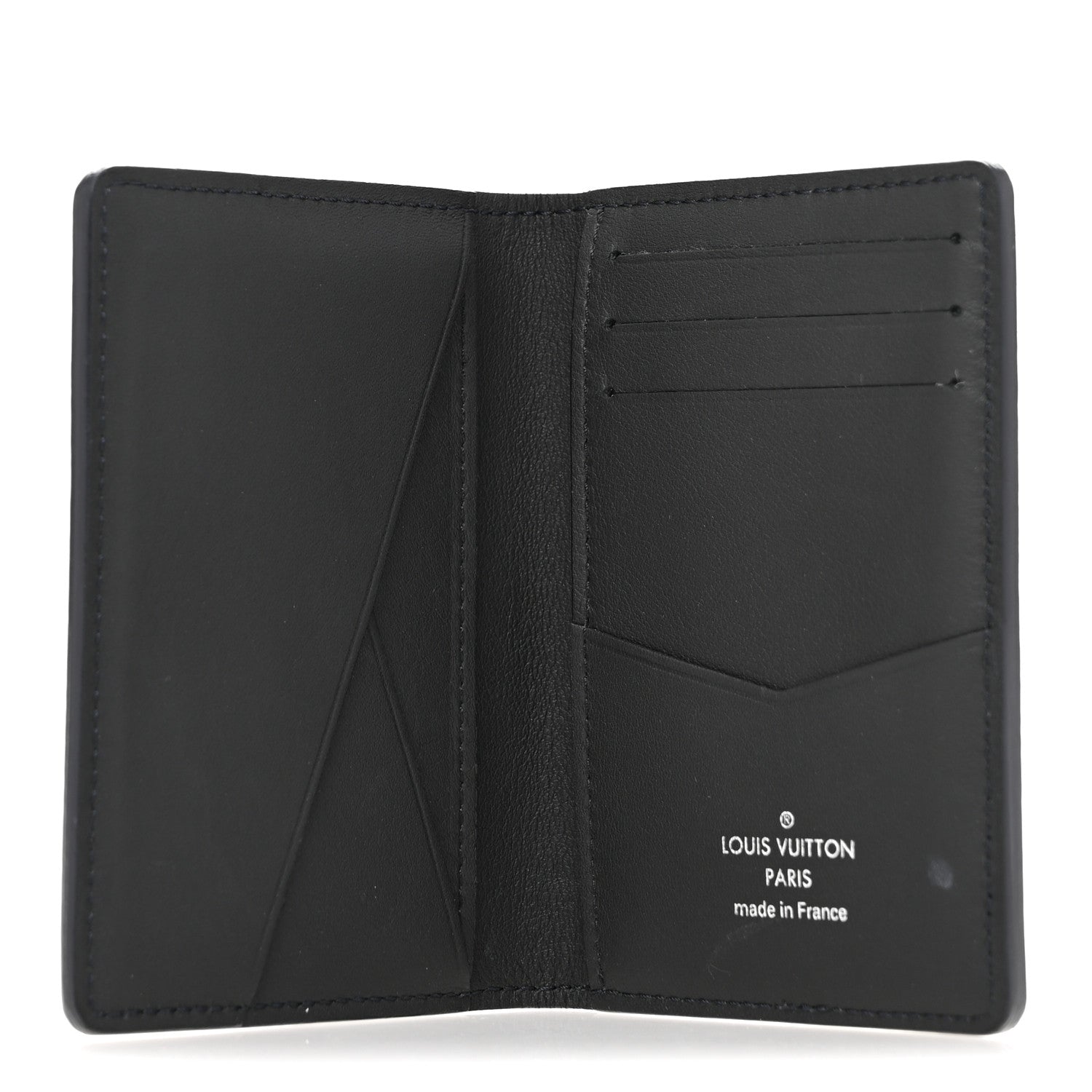 Damier Rush Epi XL Pocket Organizer Blue Moon