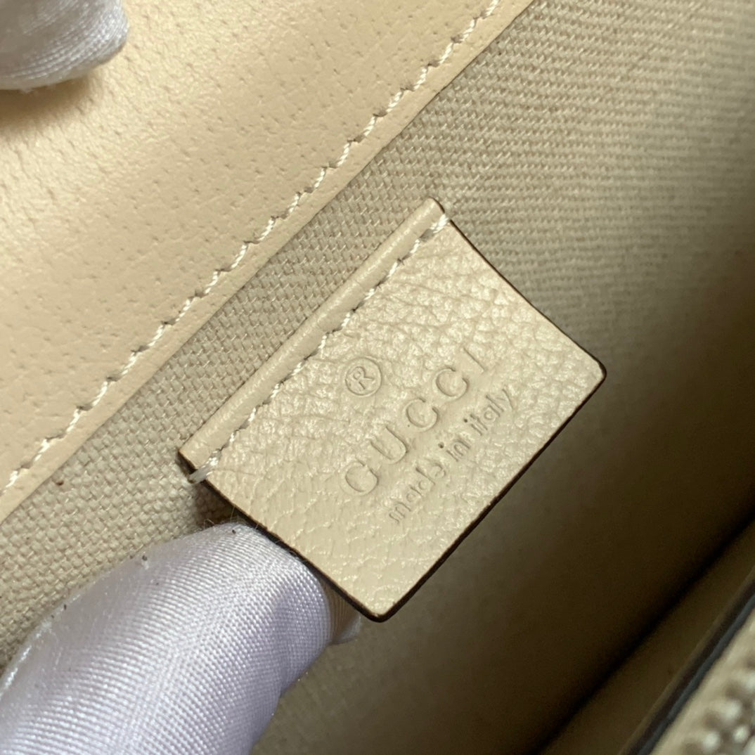 DIONYSUS SMALL BAG IN WHITE CALFSKIN