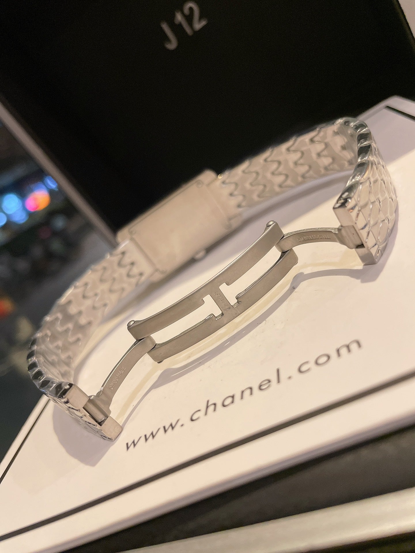 Cartier Tank American 19mm Silver Blue