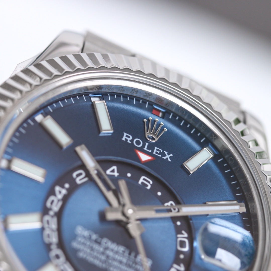 Rolex Sky-Dweller 42mm Silver Blue Dial