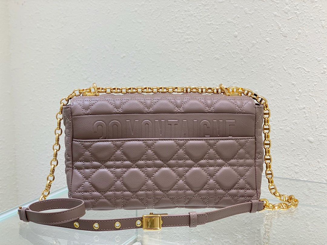 medium caro 25.5 warm taupe calfskin