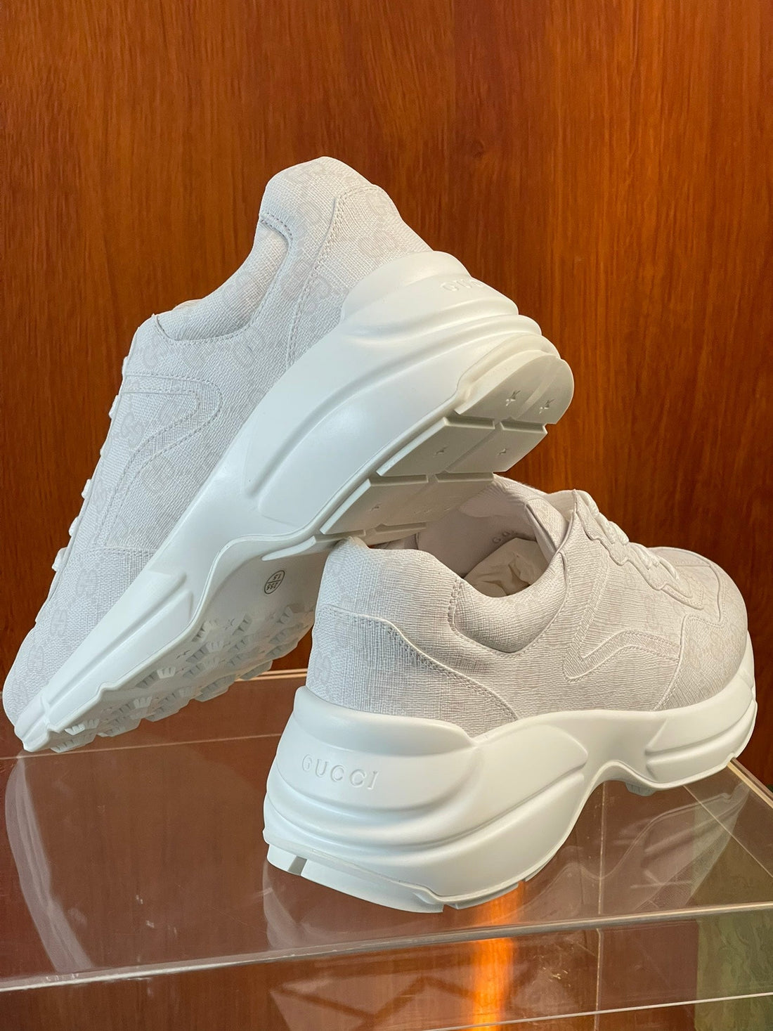 GG Men's Rhyton Sneaker Canvas 524513