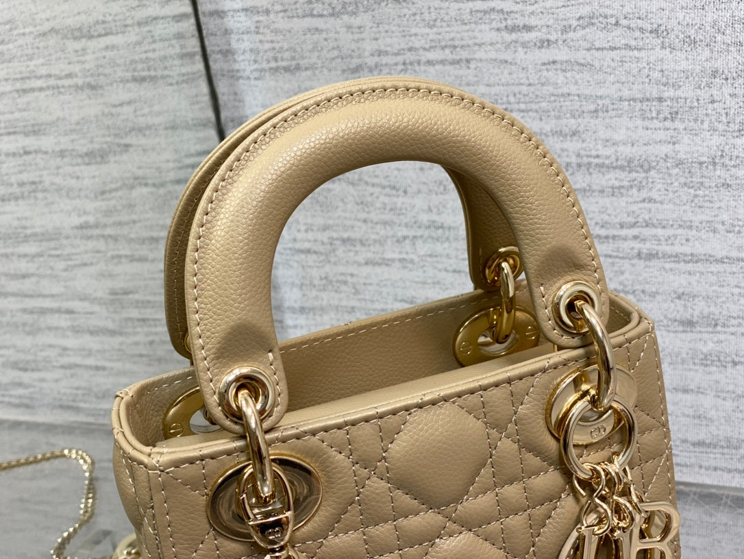 mini lady 17cm ecru calfksin ghw