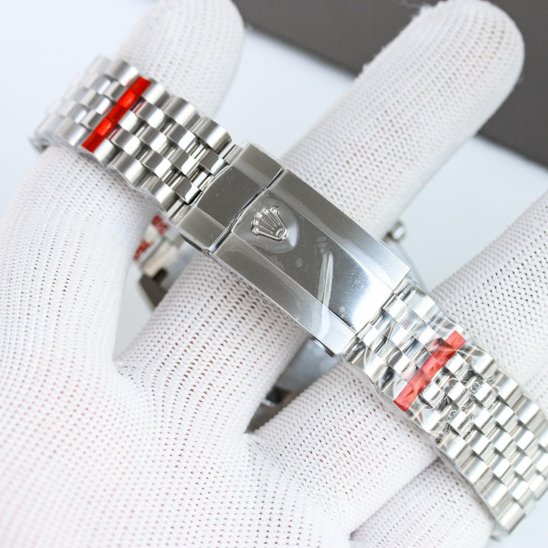 Rolex Sky-Dweller 42mm Silver Blue Green Dial