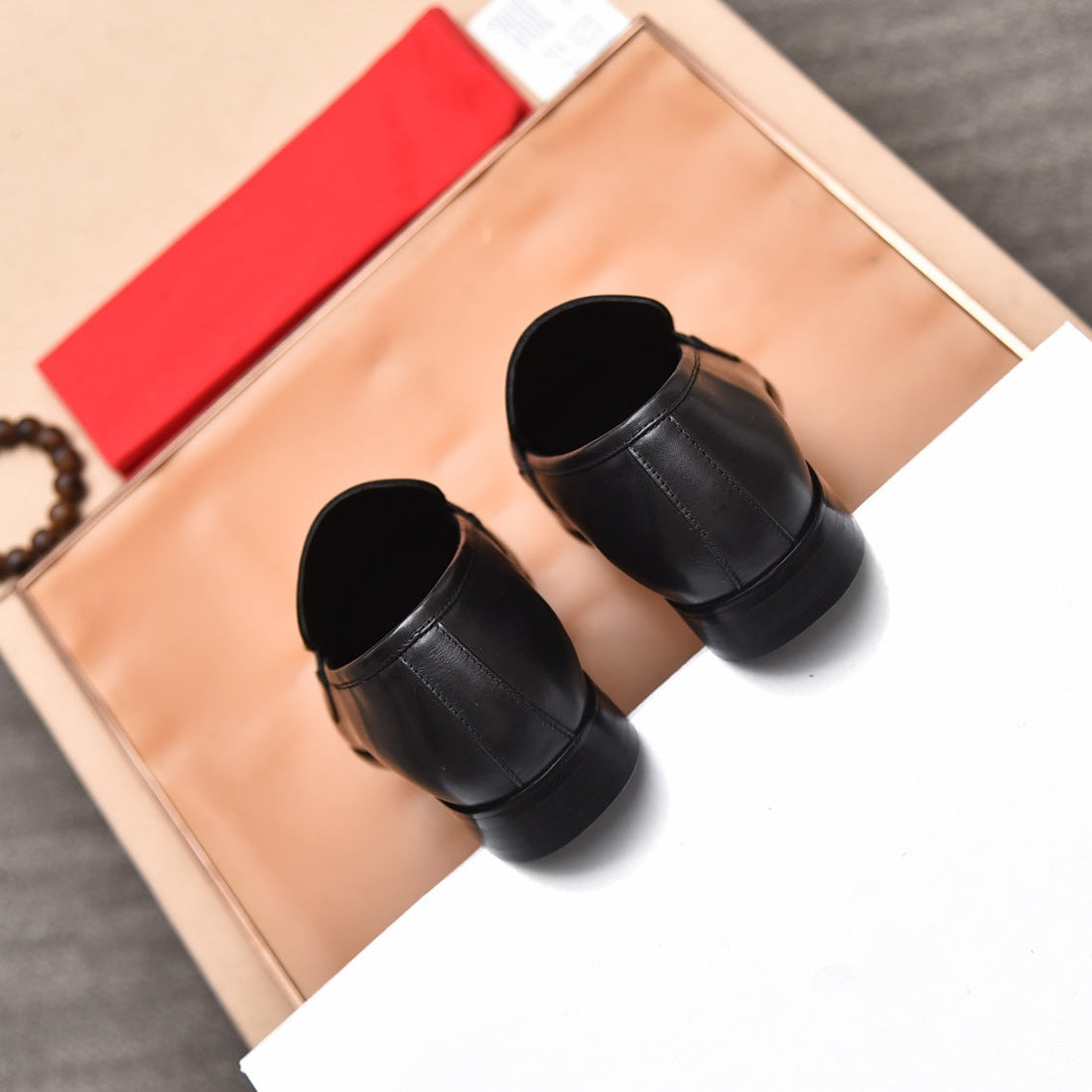 GG Men's Loafer Black Cowhide 522705