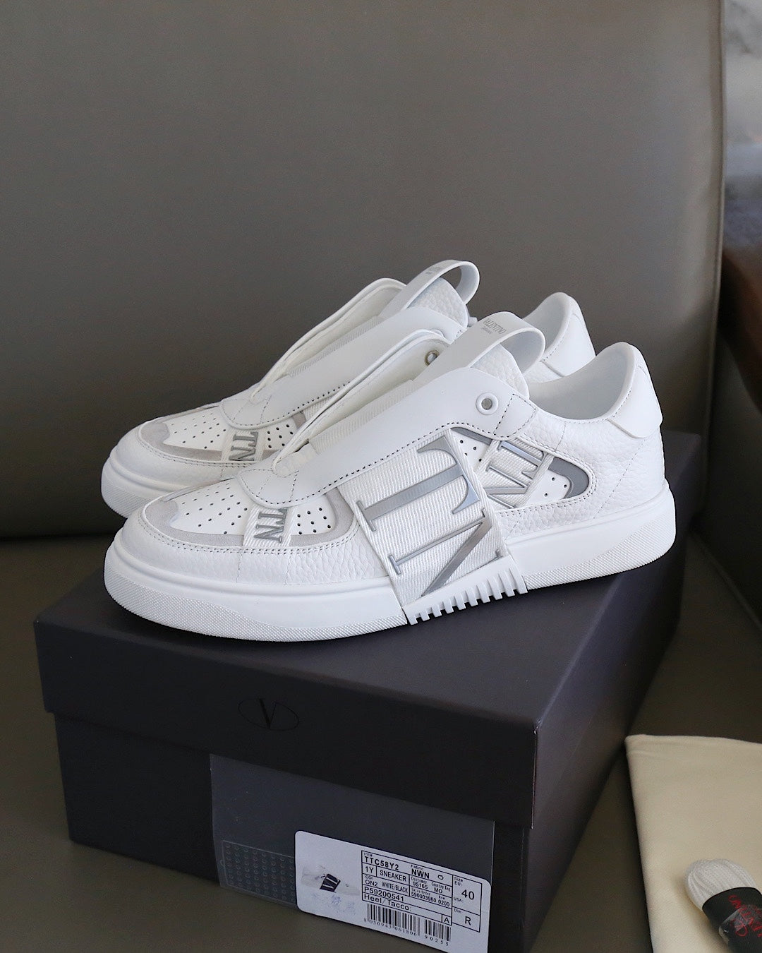VT 25 Slip-On VL7N Sneaker White Cowhide