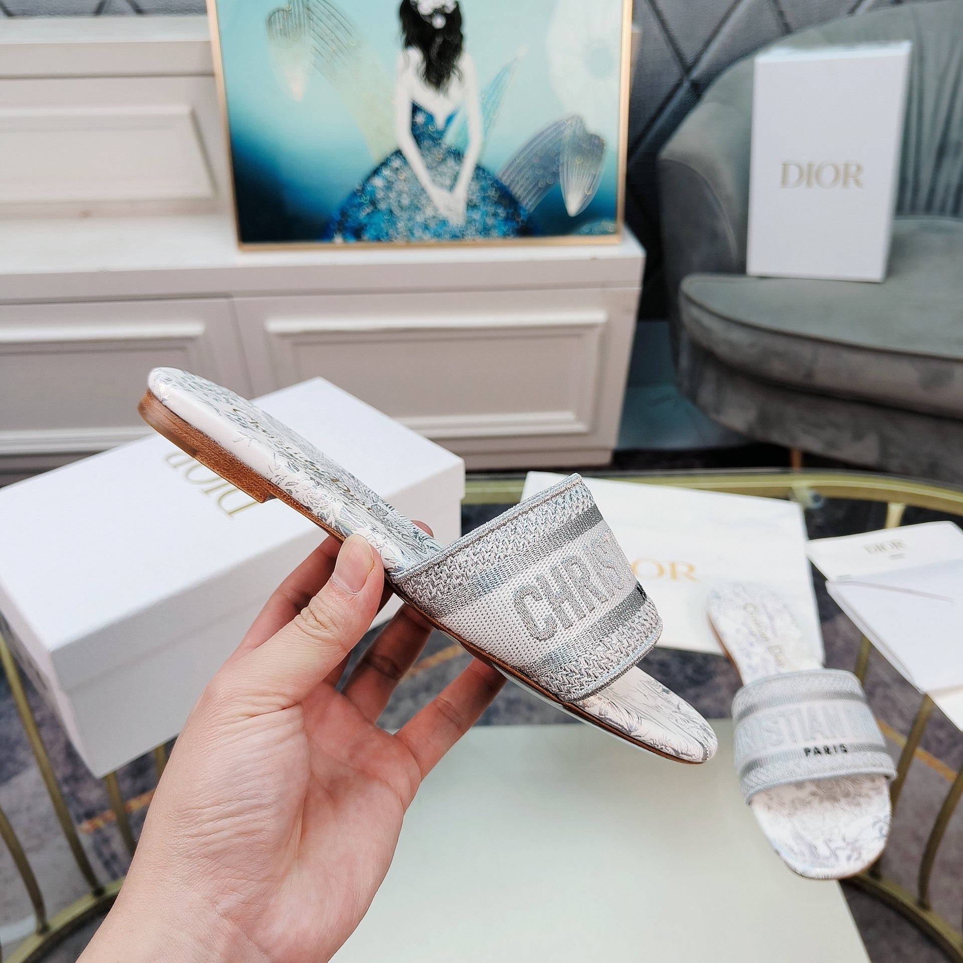 CD Mule Dway Slide 10mm Multi-motifs Style 6