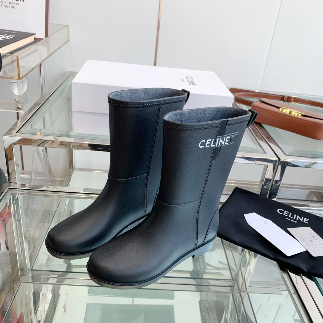 CC Rainboots Black Rubber 204056