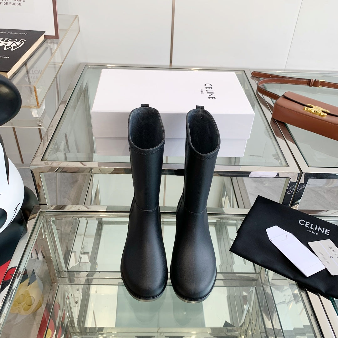 CC Rainboots Black Rubber 204056