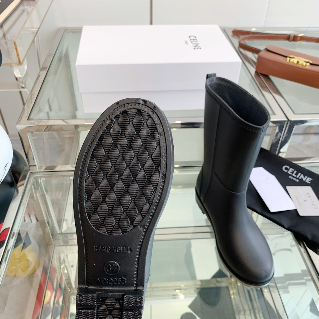 CC Rainboots Black Rubber 204056