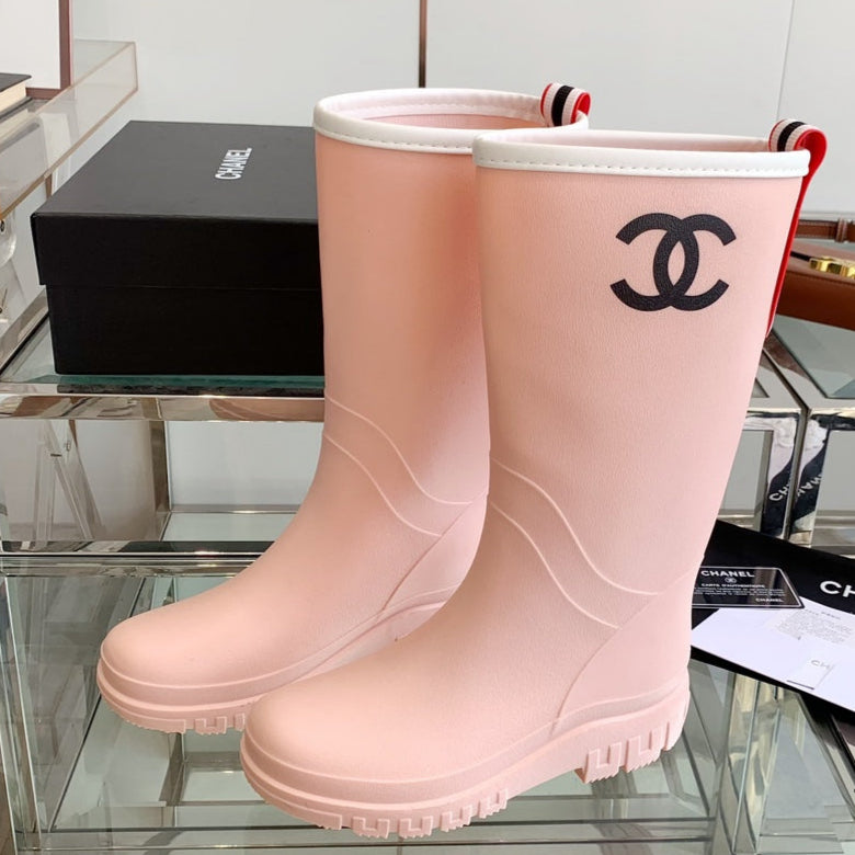 CC Rainboots Pink Rubber  204203