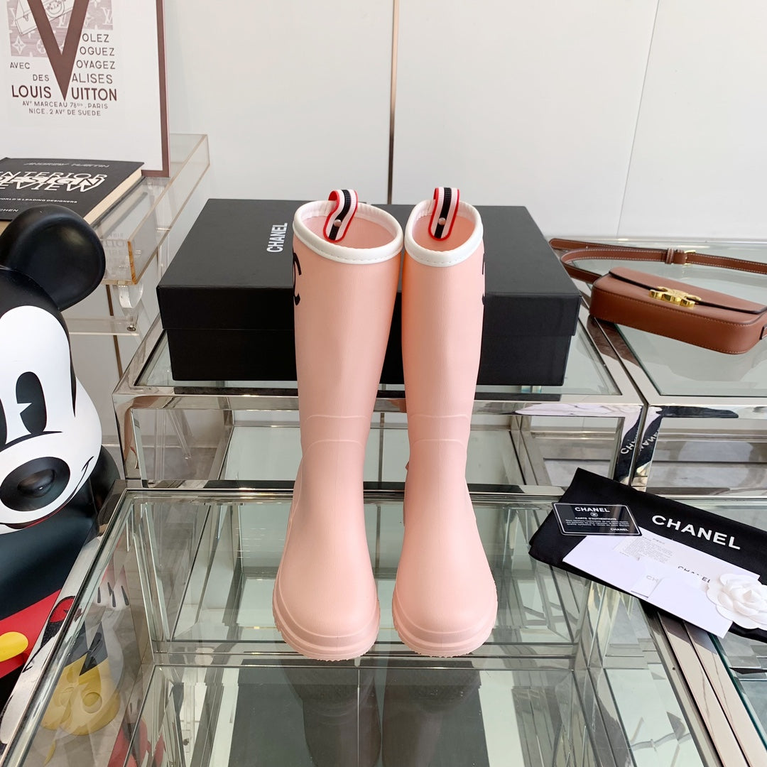 CC Rainboots Pink Rubber  204203