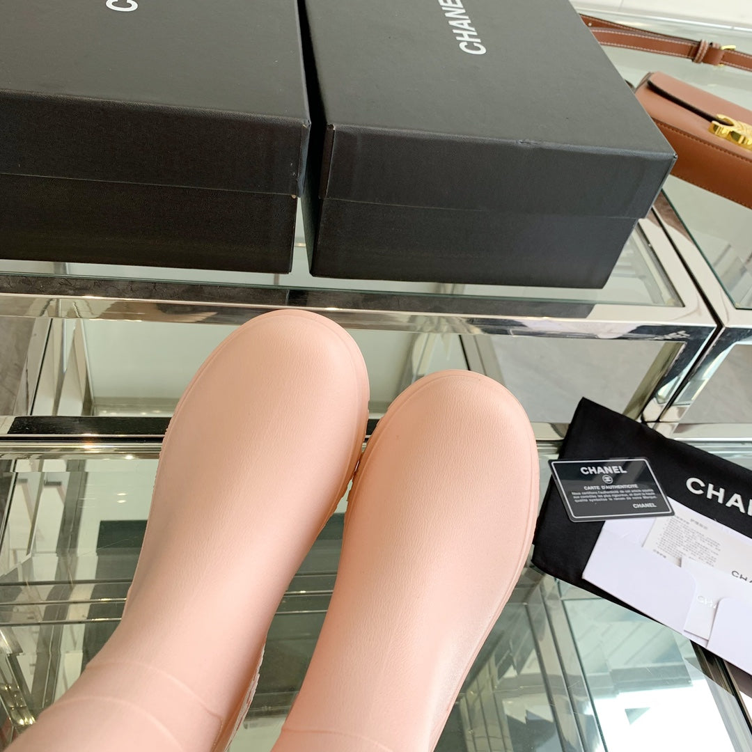 CC Rainboots Pink Rubber  204203