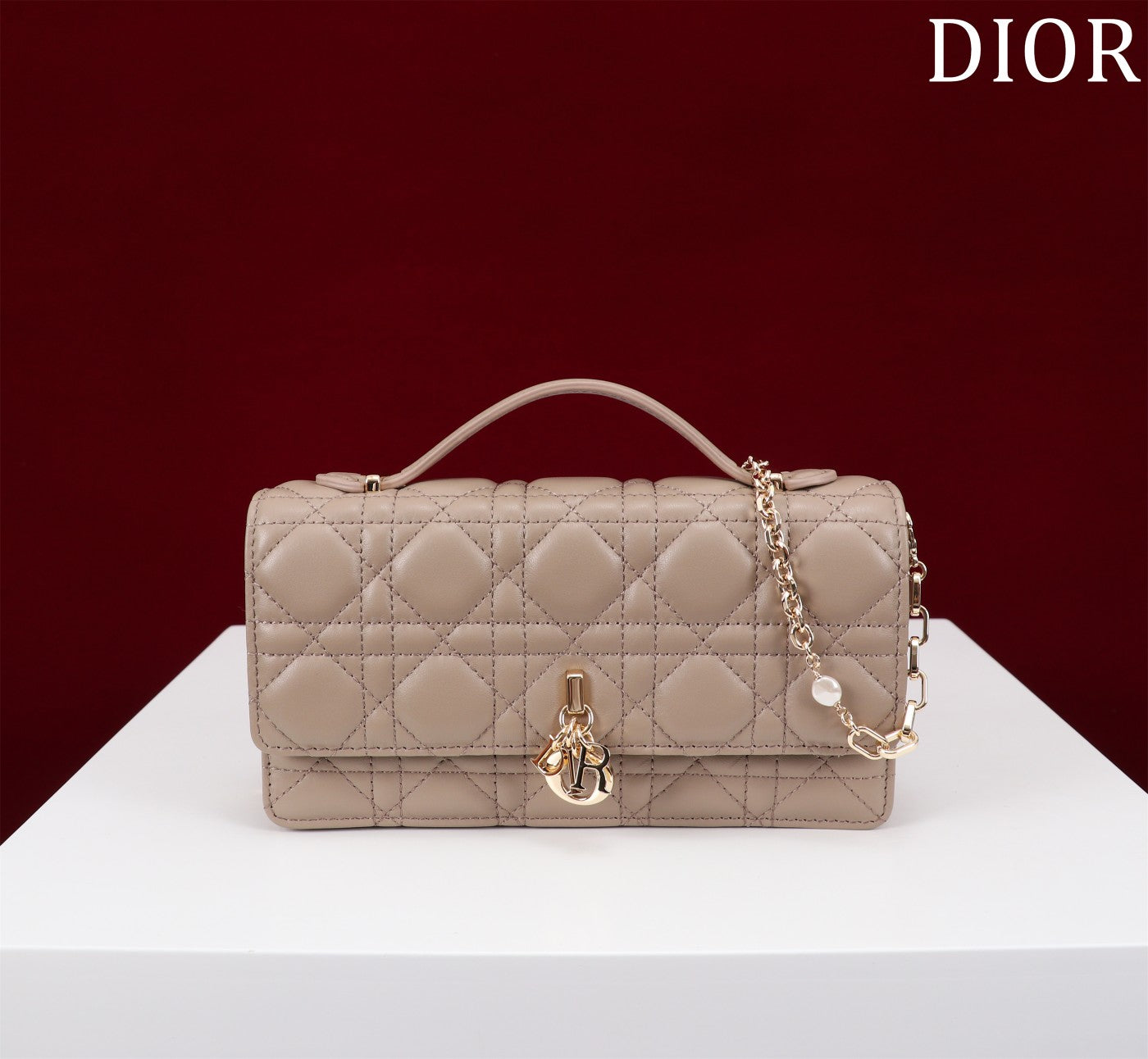 my cd mini 21 sand lambskin