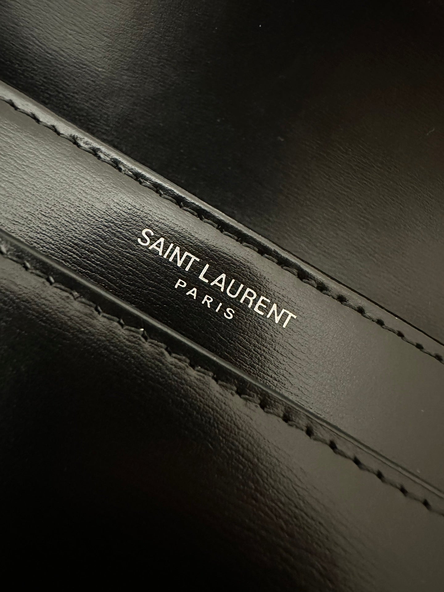 YSL Solferino Small Satchel Bag Black Gold Calfskin 339504