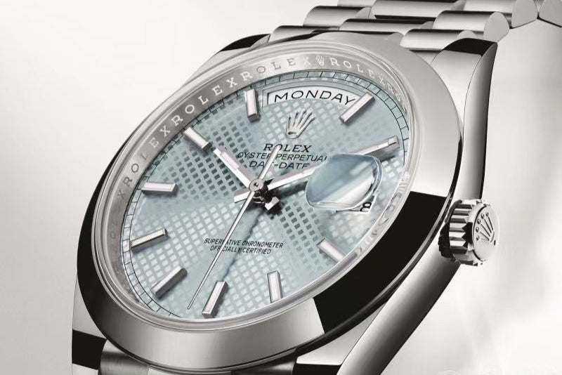 Rolex Datejust 41mm Silver Blue Dial