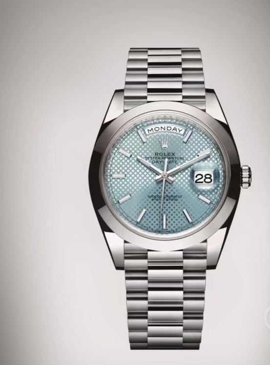 Rolex Datejust 41mm Silver Blue Dial