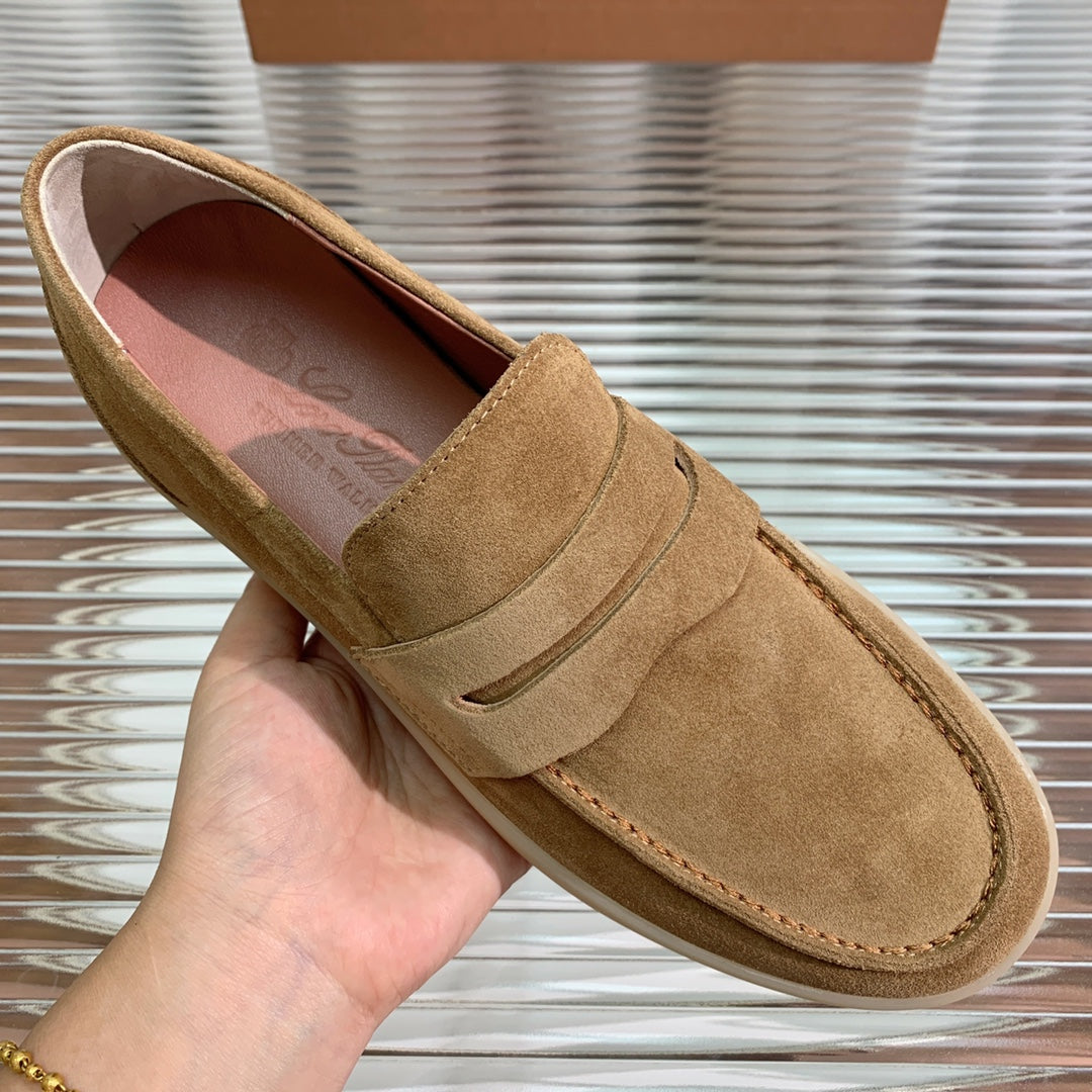 LP SUMMER WALK LOAFERS BROWN SUEDE