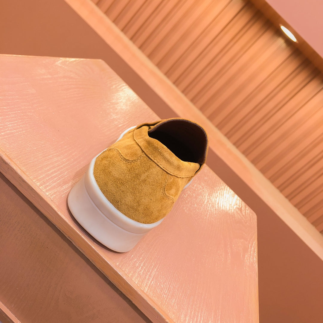 LP RETRO SUMMER WALK LOAFERS BRONZE SUEDE