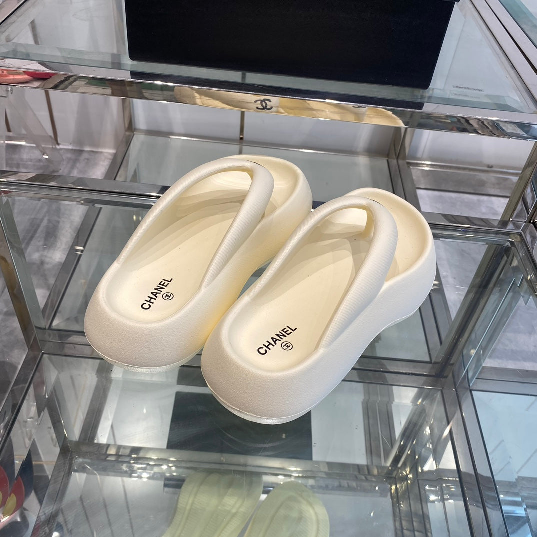 CC  Flipflops Cream Foam 204125