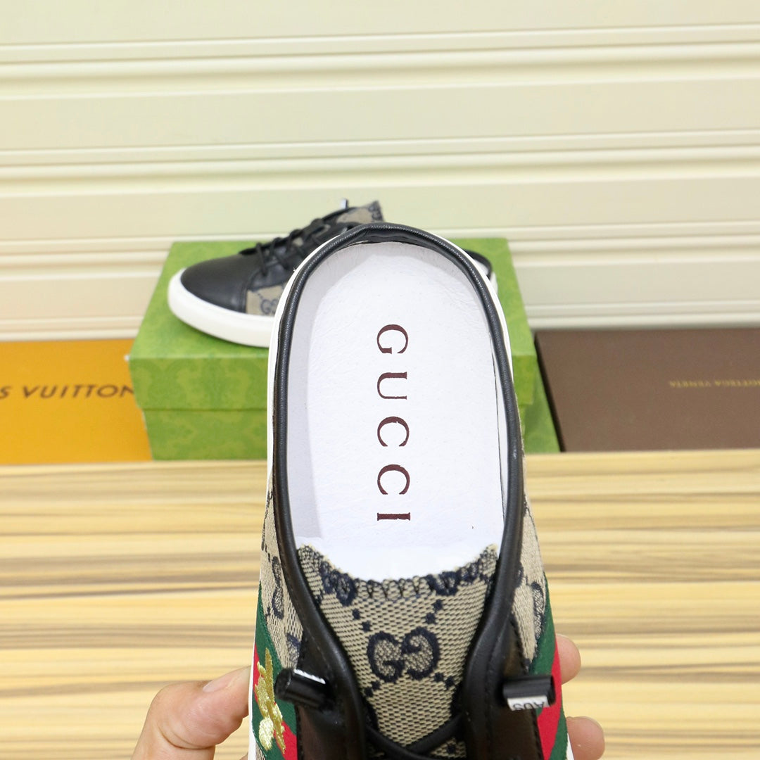 GG Men's ACE Mule Black Sheepskin 522952