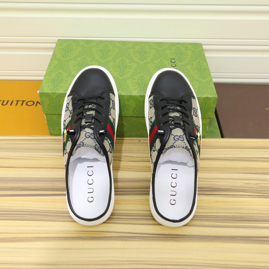 GG Men's ACE Mule Black Sheepskin 522952