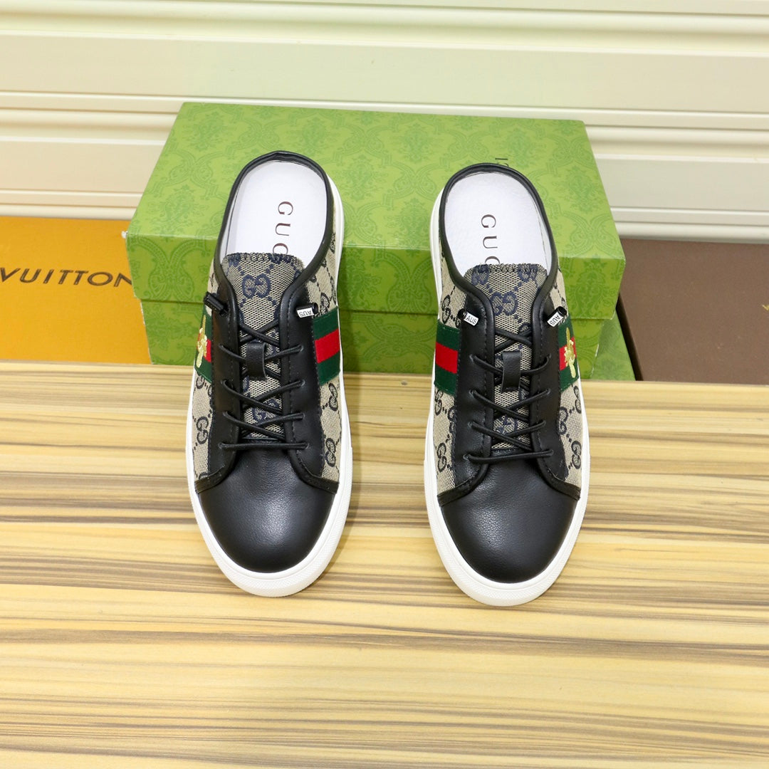 GG Men's ACE Mule Black Sheepskin 522952