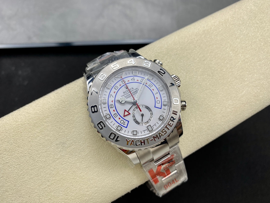 Rolex Yacht-Master II 44mm Silver White Dial