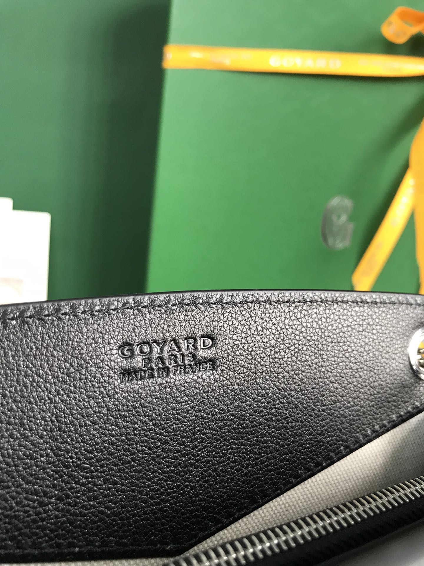 ROUETTE STRUCTURÃ‰ MINI BAG 21 IN BLACK GOYARDINE CANVAS AND CALFSKIN
