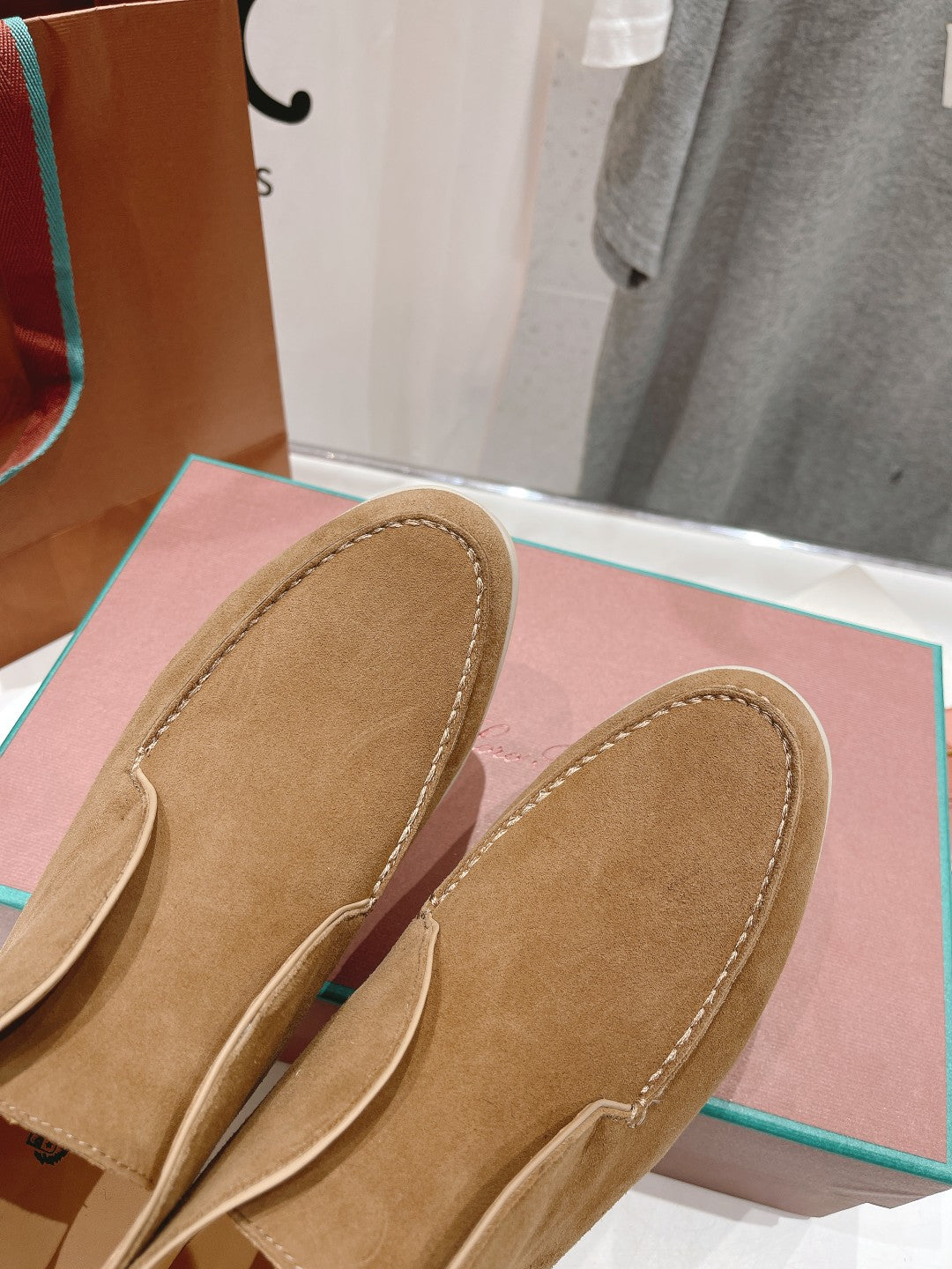 LP HIGH TOP OPEN WALK LOAFERS CAMEL SUEDE