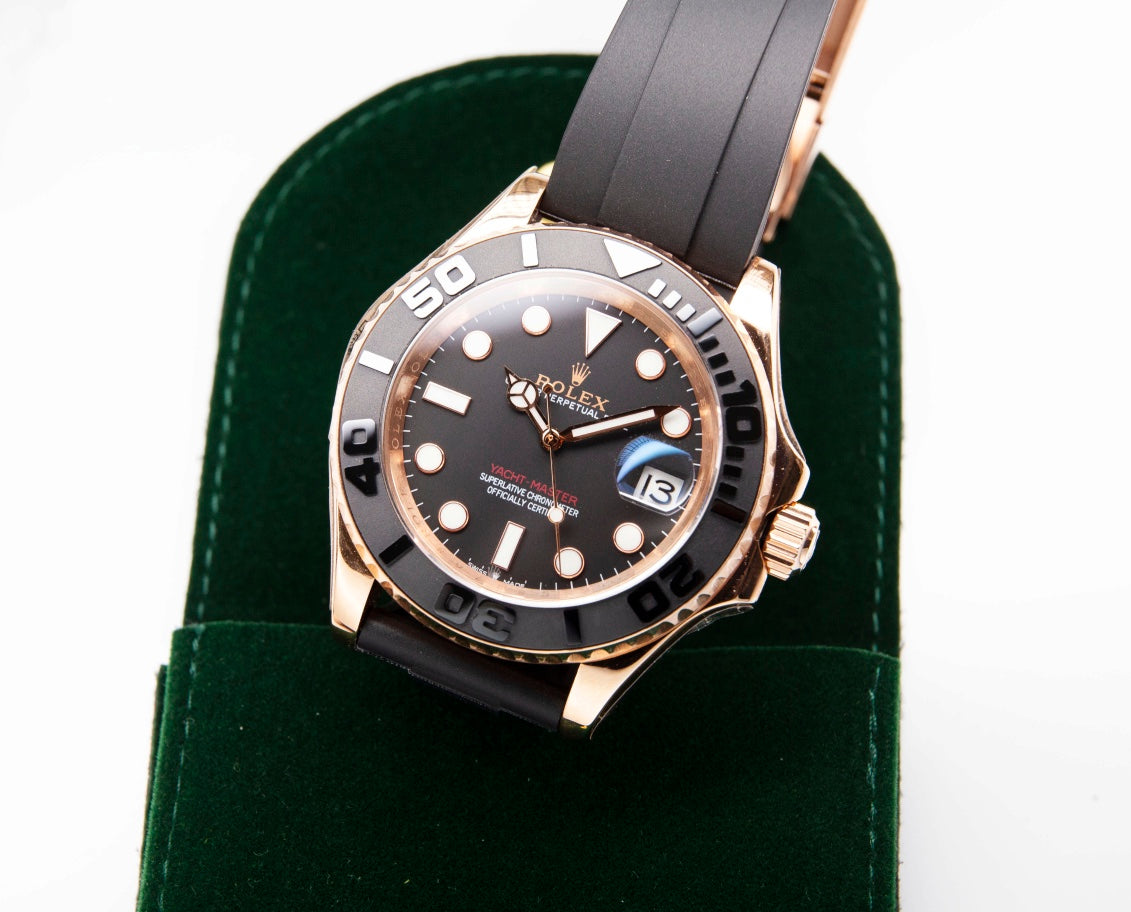 Rolex Yacht-Master 40mm Black Pink Gold
