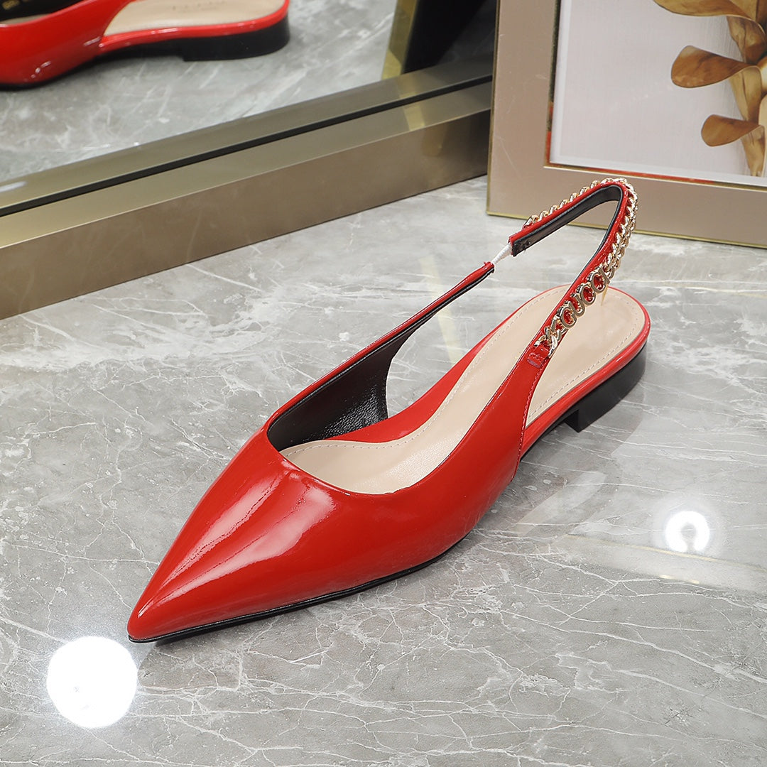 GG  Signoria Slingback Flat orange