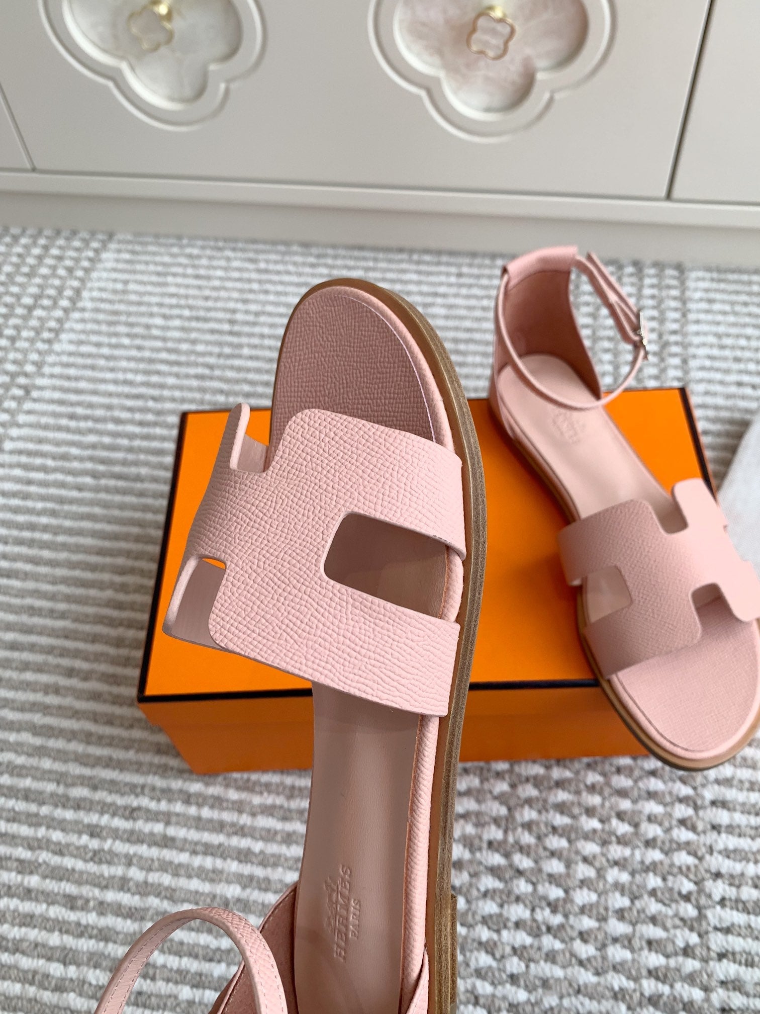 HM 25 Santorini Pink Epsom Leather Calfskin