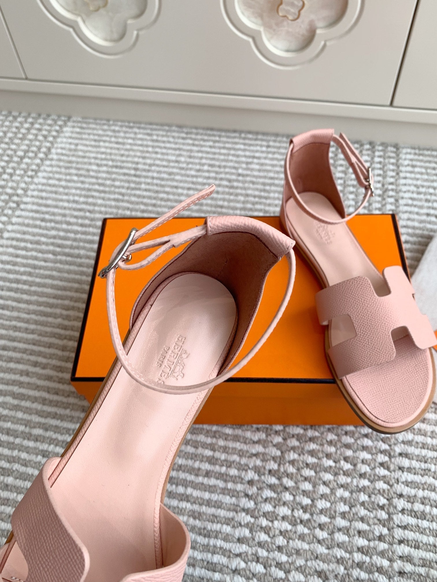 HM 25 Santorini Pink Epsom Leather Calfskin