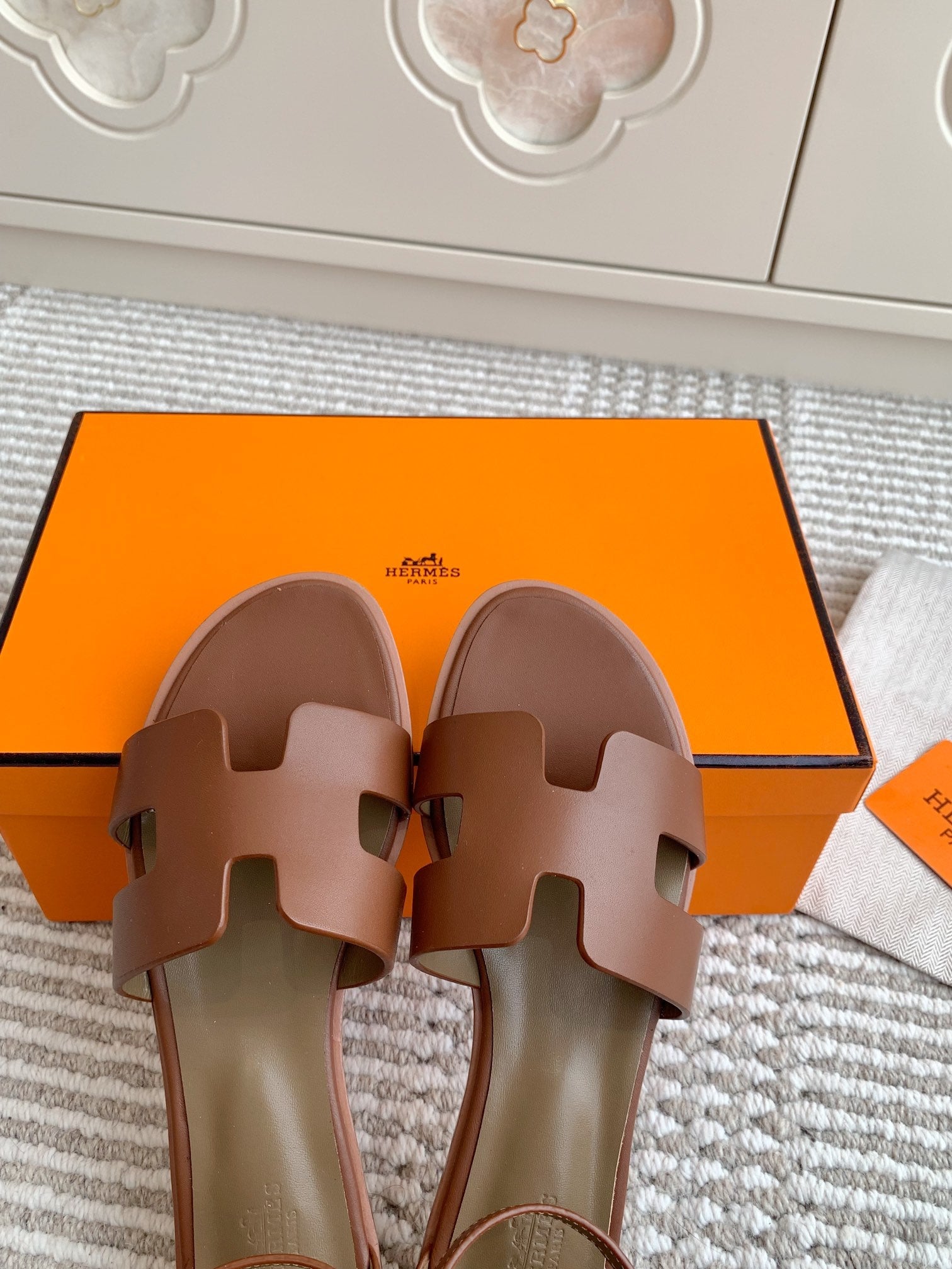 HM 25 Santorini Gold Etoupe Calfskin