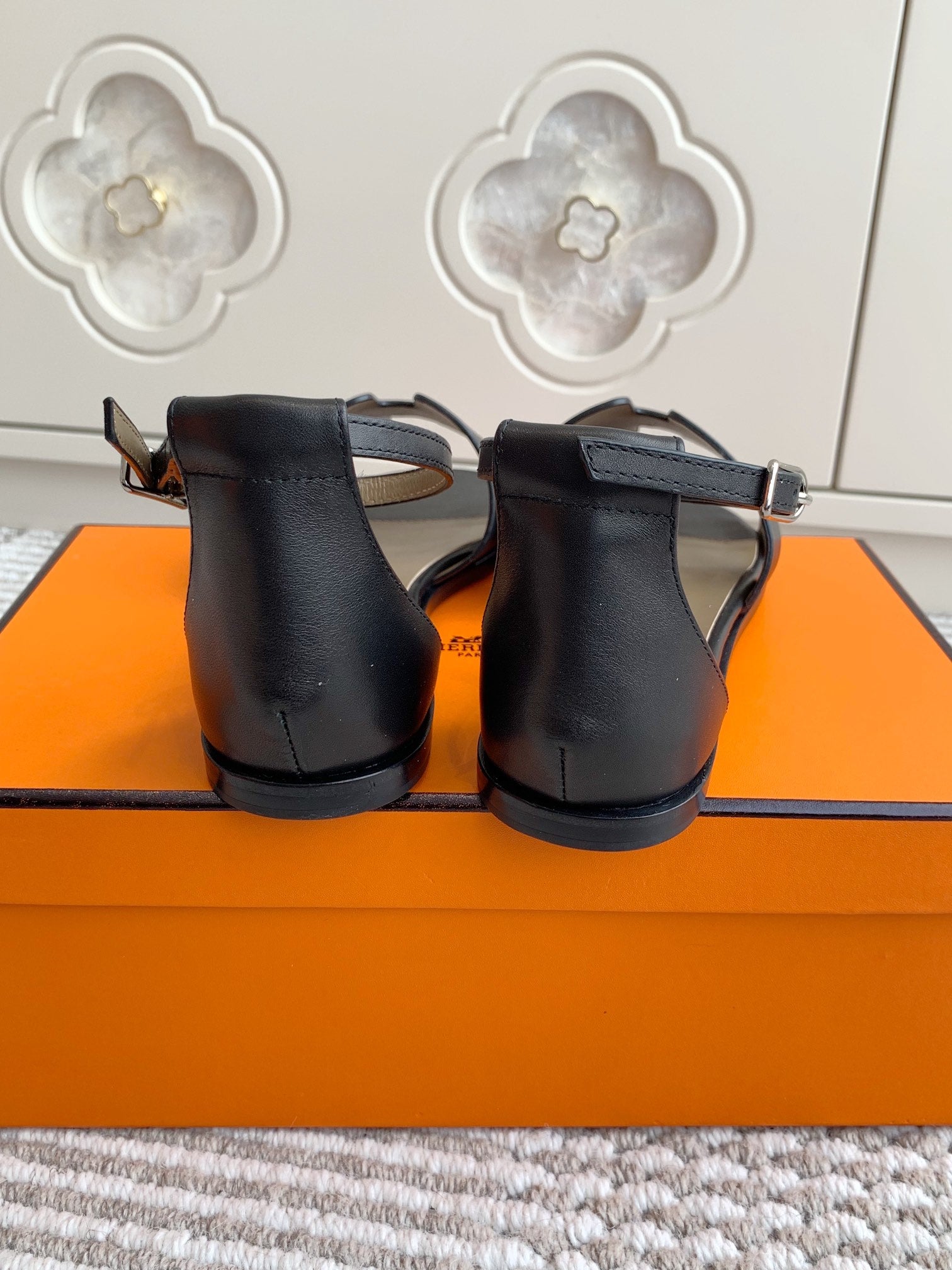 HM 25 Santorini Black Etoupe Calfskin