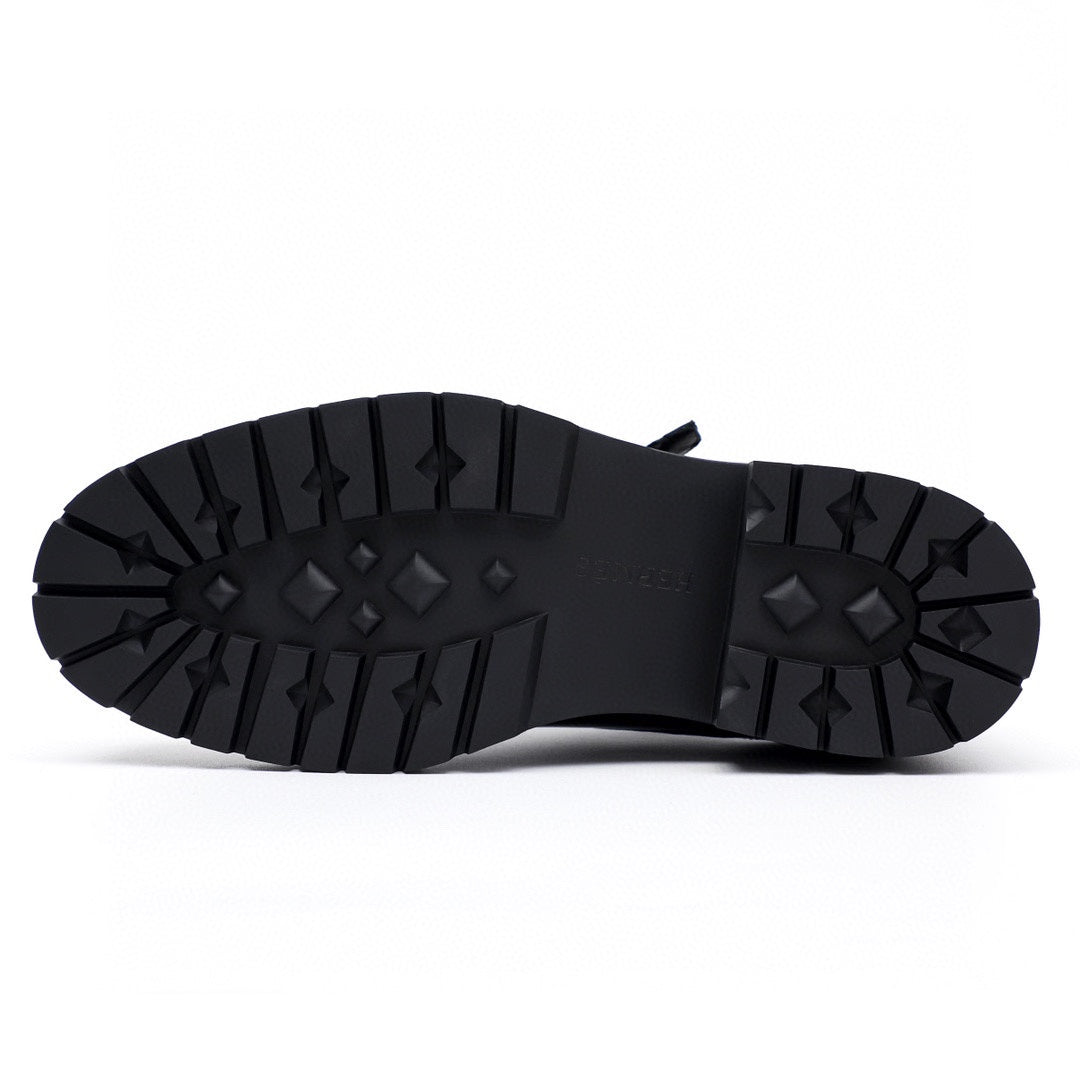 HM Men's Loafer Black Patent Leather 616538