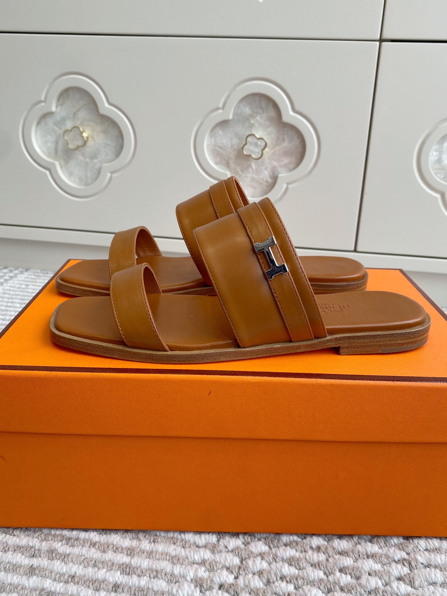 HM Joao Sandal Brown Calfskin 291461