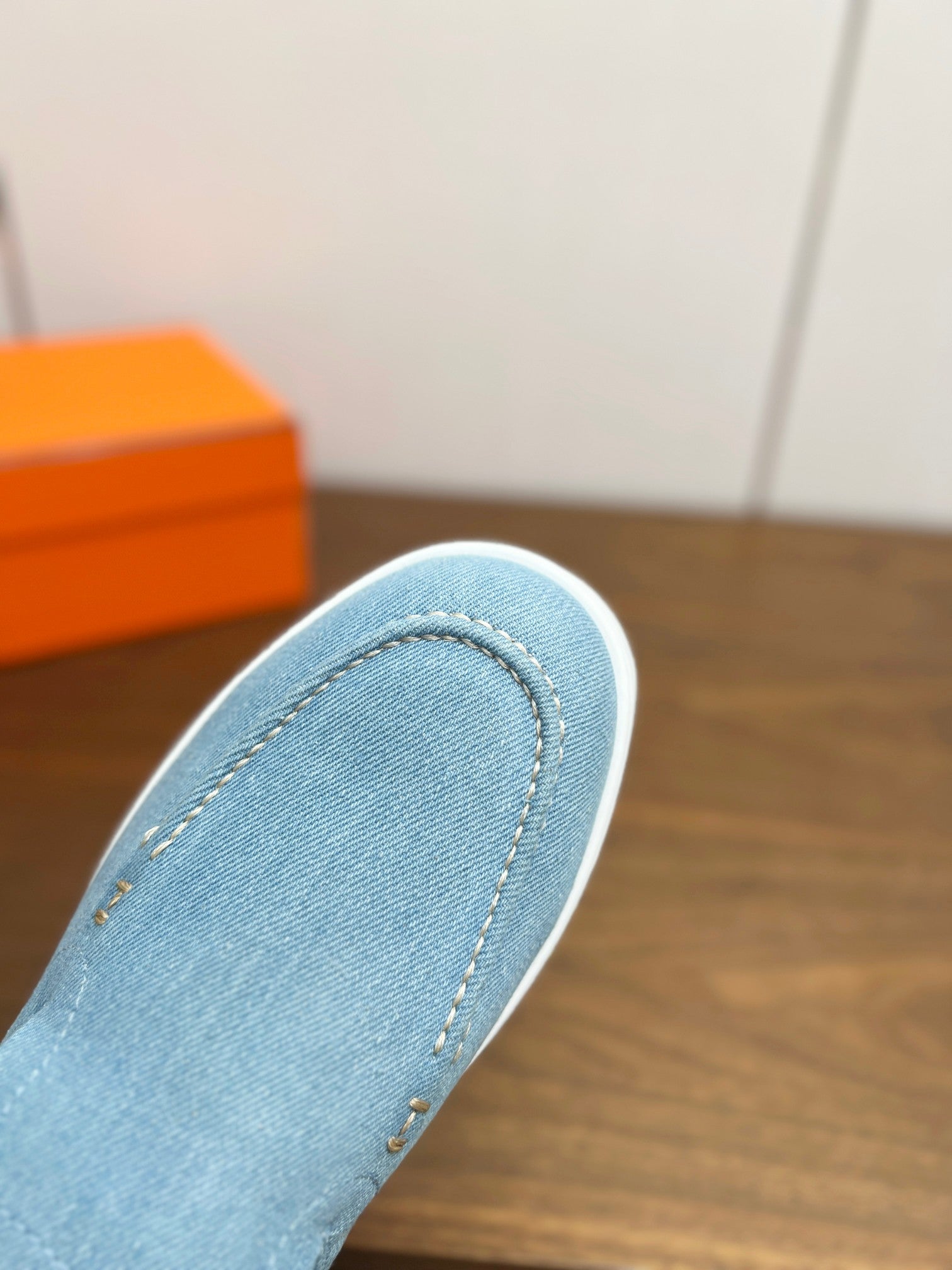 HM Men's 25 Kiddy Slip-on Blue Denim 671635