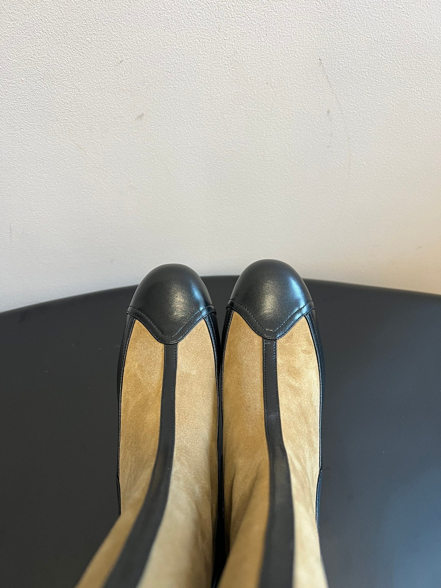 CC 25 Martin Boot Beige Suede Sheepskin 408609