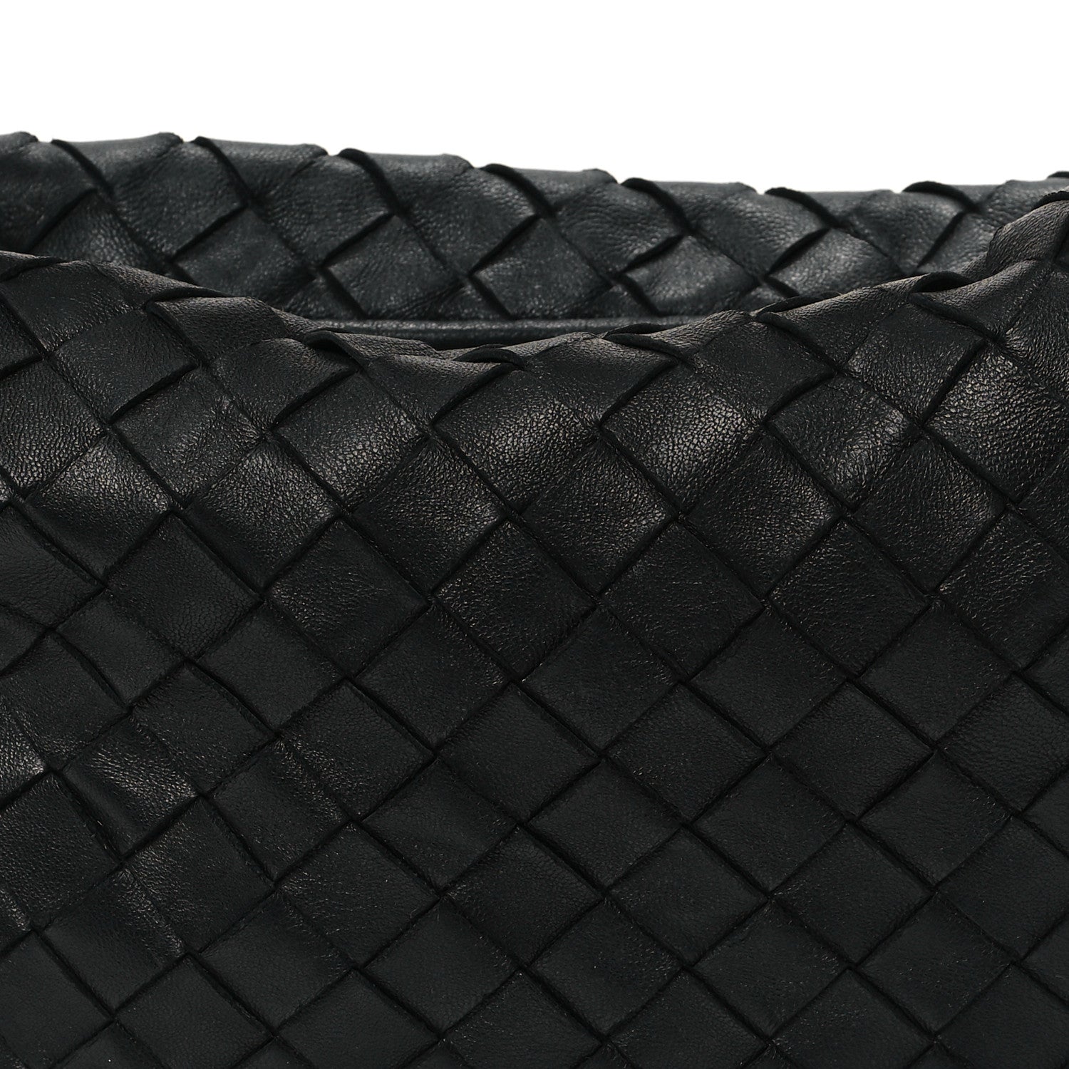 Nappa Intrecciato Teen Jodie Hobo Black